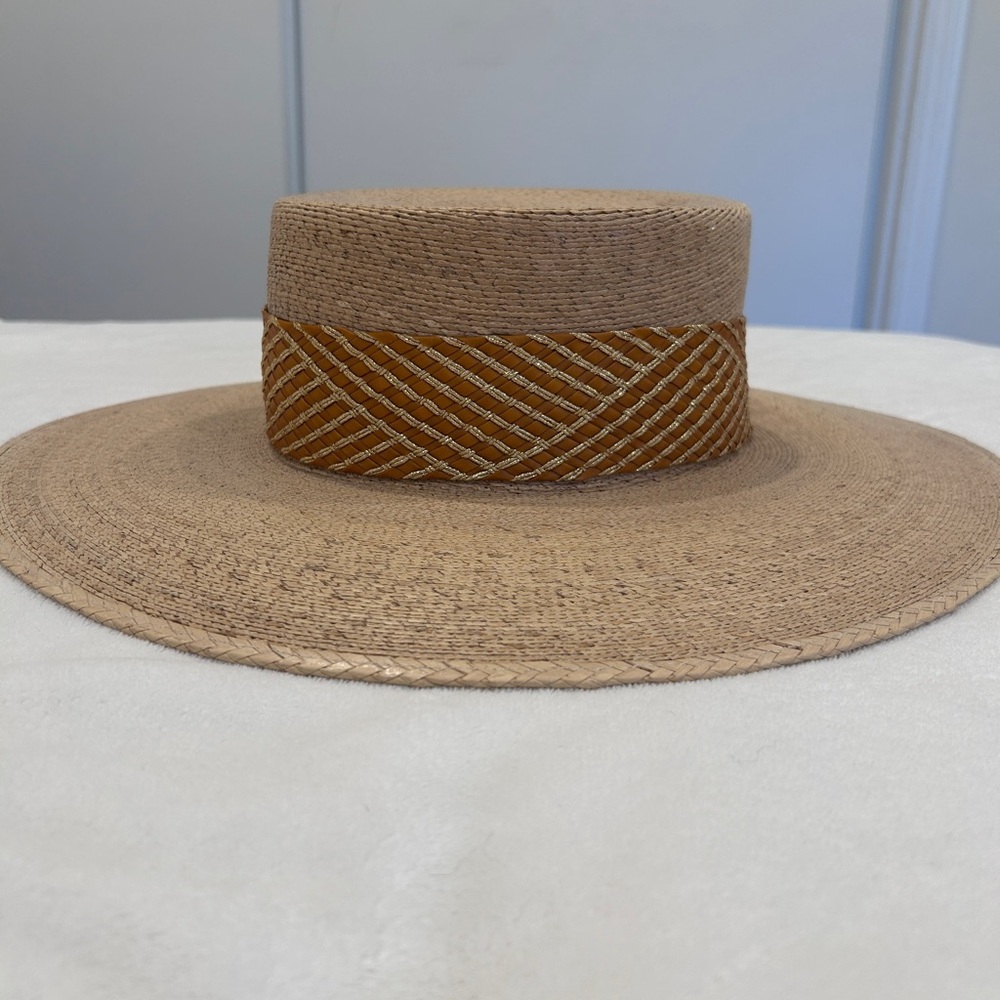 Chic Brown Straw Hat for Women